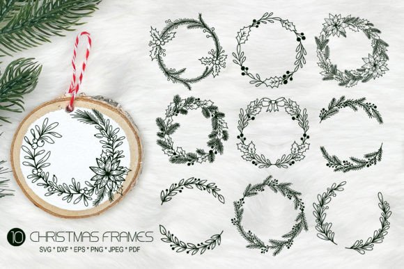 10 Christmas Wreath Frame SVG Bundle: A Designer’s Practical Review for Client Projects