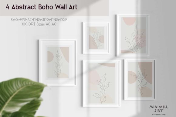 5 Wall Art Flowers and Leaves Boho Embroidery Review