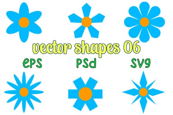 Blue Flower Vector 6 Shapes: A Designer’s Honest Take