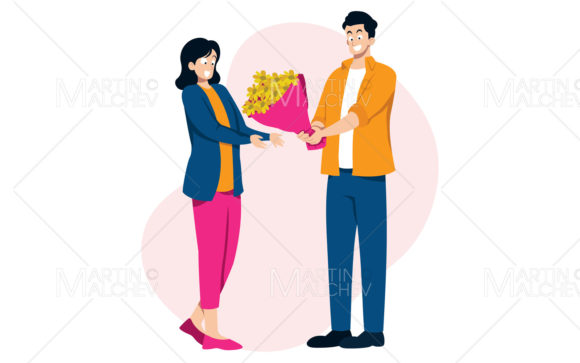 Bringing Her Flowers: Premium Graphics and Illustrations for Local Brands