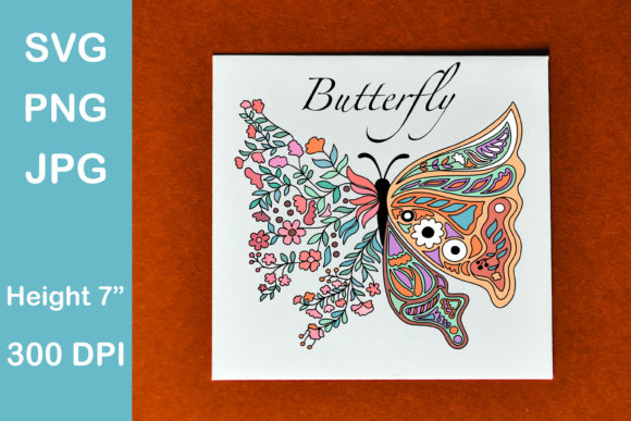 Butterfly and Flowers SVG: A Designer's Review of Graphics & Illustrations