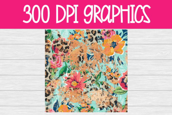 Cheetah Flowers Leopard Digital Paper Review