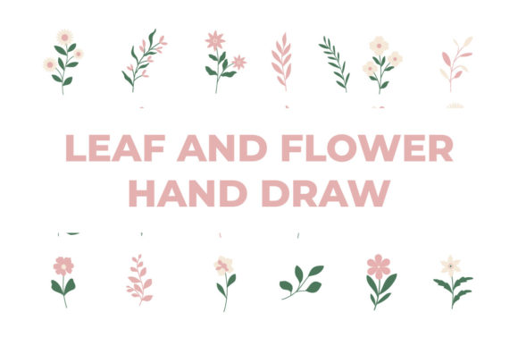 Collection of Natural Flowers Graphics and Illustrations Review