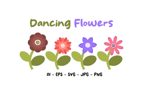 Dancing Flowers: A Review for Graphics and Illustrations Sellers