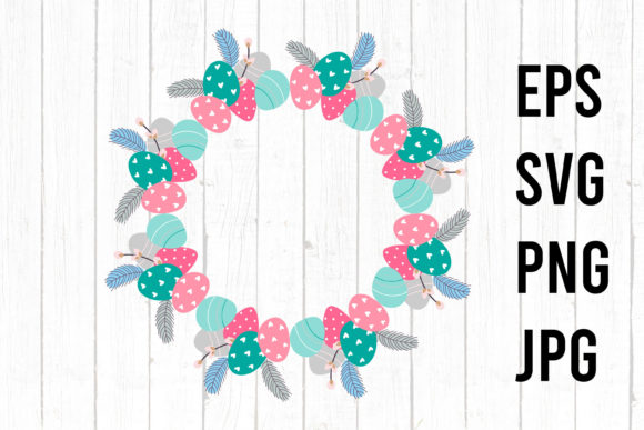 Easter Wreath with Eggs and Flowers Review