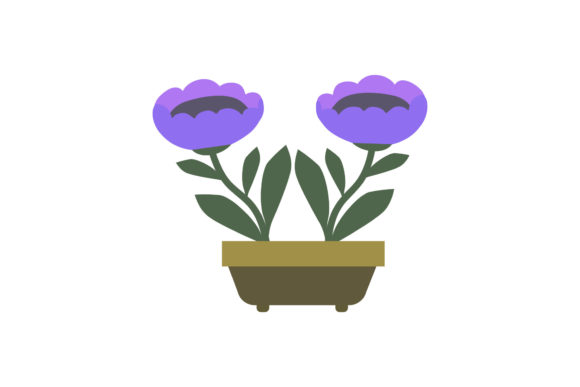 Houseplant Flowers Botany Beautiful: A Fresh Graphic Design Asset