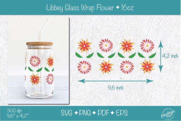Libbey Glass Wrap Sublimation Groovy: A Vibrant Graphic for Creative Projects