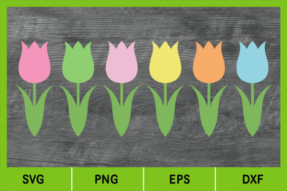 Tulips, Spring Flowers, Easter: Fresh Graphics and Illustrations for Modern Blogs
