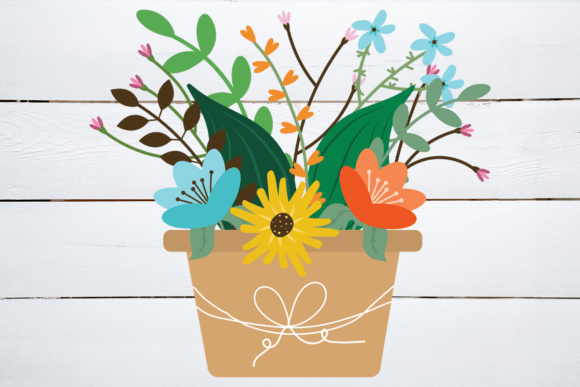 Vintage Flowers Graphics and Illustrations for Handmade Crafts